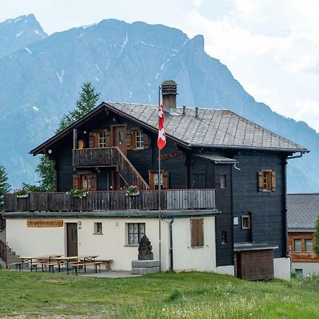 Gruppenhaus Im Walliser Alpstyle Rosswald Ngoại thất bức ảnh