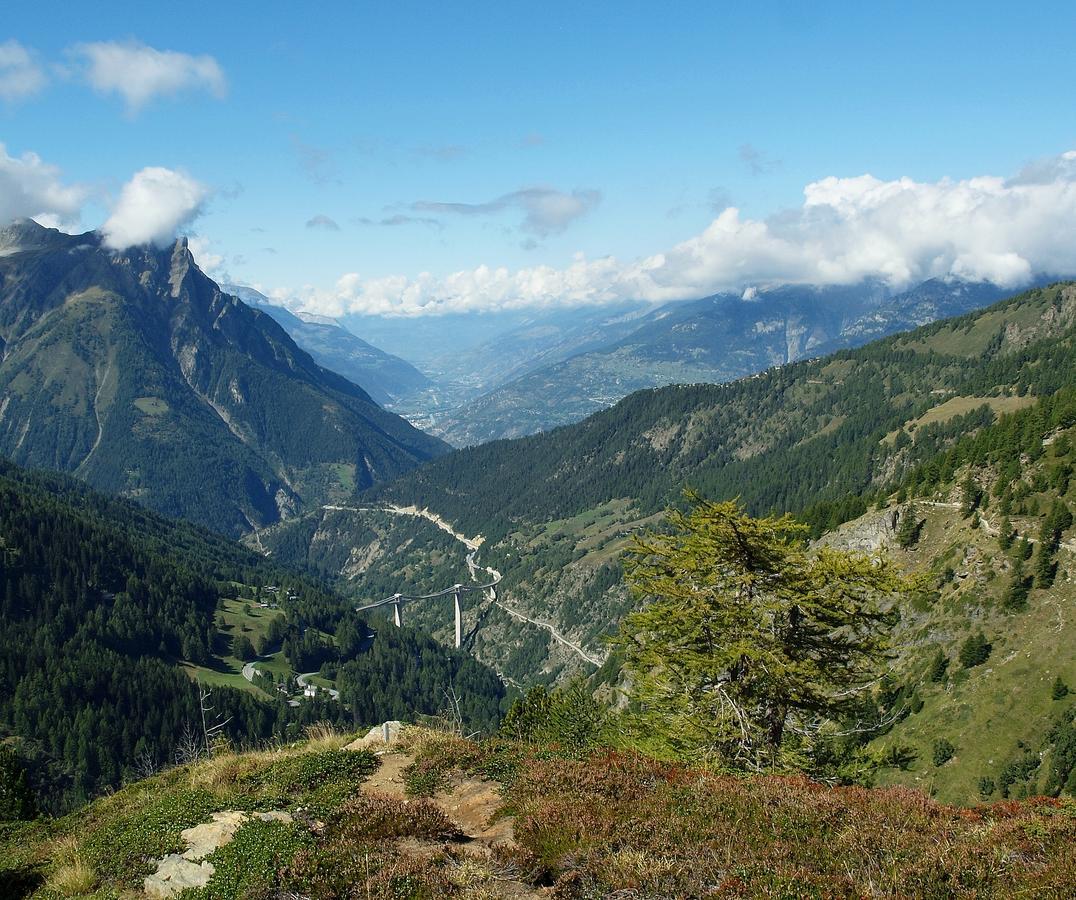 Gruppenhaus Im Walliser Alpstyle Rosswald Ngoại thất bức ảnh