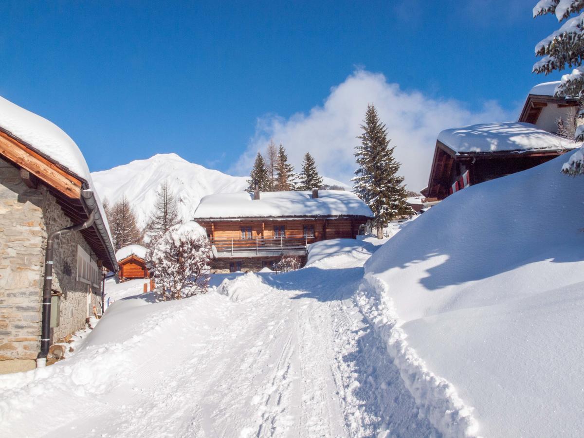 Gruppenhaus Im Walliser Alpstyle Rosswald Ngoại thất bức ảnh