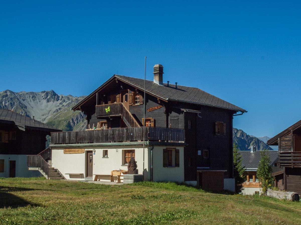 Gruppenhaus Im Walliser Alpstyle Rosswald Ngoại thất bức ảnh