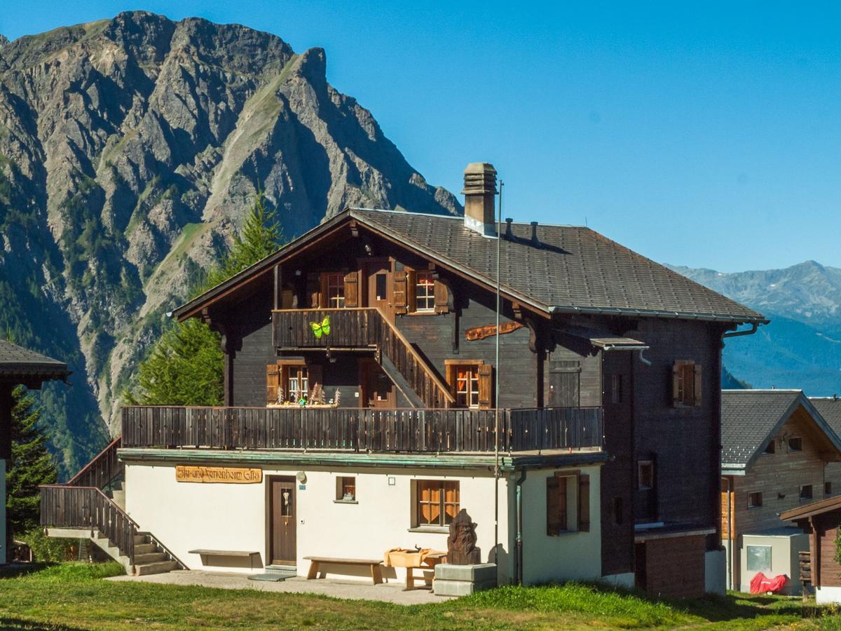 Gruppenhaus Im Walliser Alpstyle Rosswald Ngoại thất bức ảnh